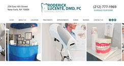 Desktop Screenshot of doctorlucente.com